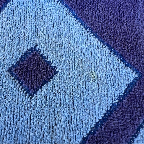 VTG Cecil Saydah MCM Geometric 3-Piece Bath Towel Set Brazilian Collection GUC - Picture 14 of 14